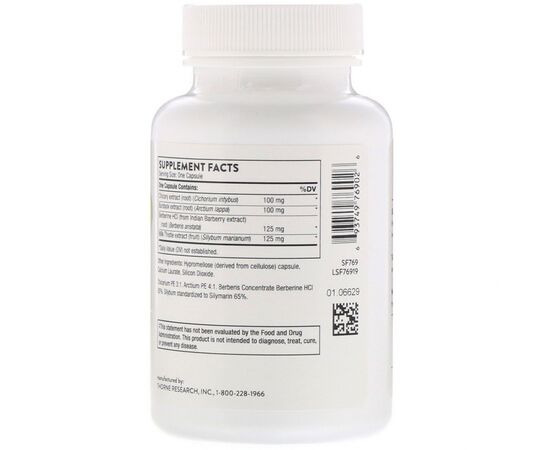 Травы Thorne Research Натуральный Комплекс Очистка Печени, Liver Cleanse, 60 капс (THR-76902), изображение 2 Травы Thorne Research Натуральный Комплекс Очистка Печени, Liver Cleanse, 60 капс (THR-76902), изображение 2
