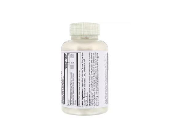 Минералы Solaray Кальций И Магний, Cal-Mag Citrate, High Potency, 90 Капсул (SOR04524), изображение 2 Минералы Solaray Кальций И Магний, Cal-Mag Citrate, High Potency, 90 Капсул (SOR04524), изображение 2