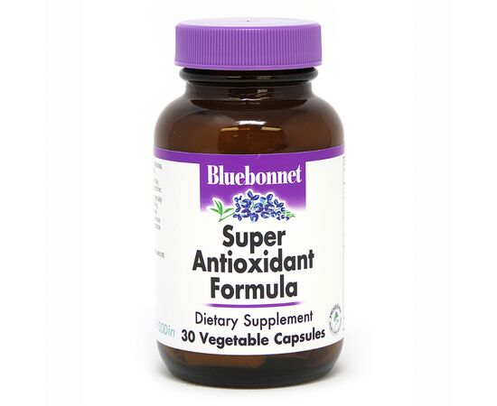 Антиоксидант Bluebonnet Nutrition Формула Супер Антиоксидантов, 30 вегетарианских капсу (BLB0324)