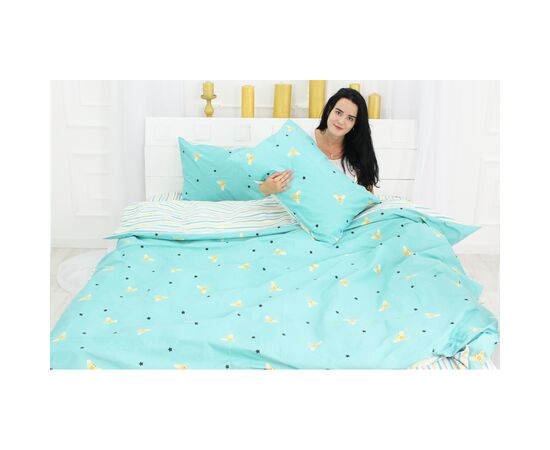 Постельное белье MirSon Бязь Ranforce Elite 17-0556 Viona Евро (2200004679693), изображение 2