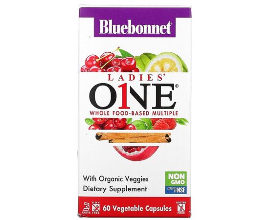 Витаминно-минеральный комплекс Bluebonnet Nutrition Комплекс Витаминов Для Женщин, Ladies' ONE, Whole Food-Based (BLB0135)