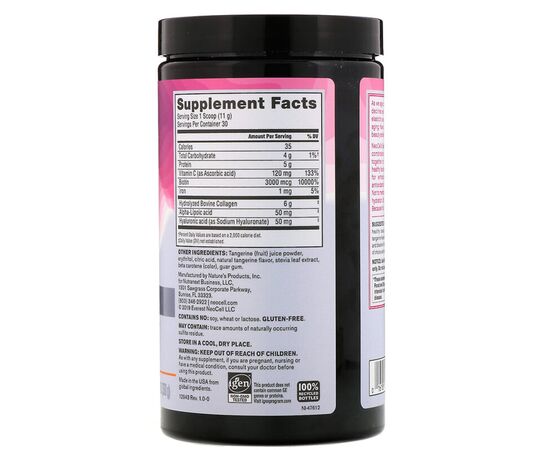 Травы Neocell Комплекс для красоты волос, кожи и ногтей, Коллаген 1 и 3 (NEL-12943), изображение 2