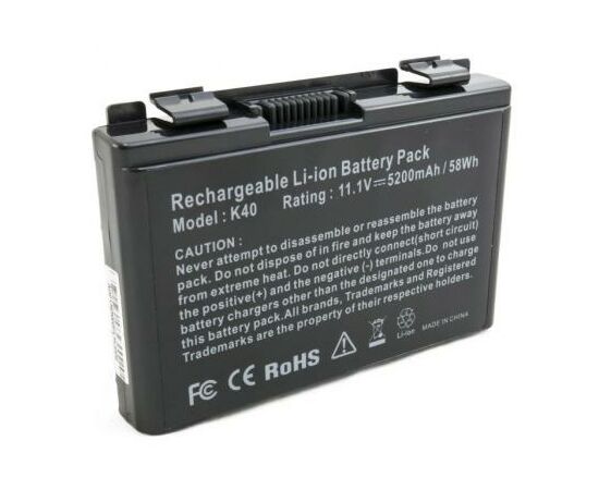 Аккумулятор для ноутбука Asus K40 (A32-F82) 5200 mAh Extradigital (BNA3927)