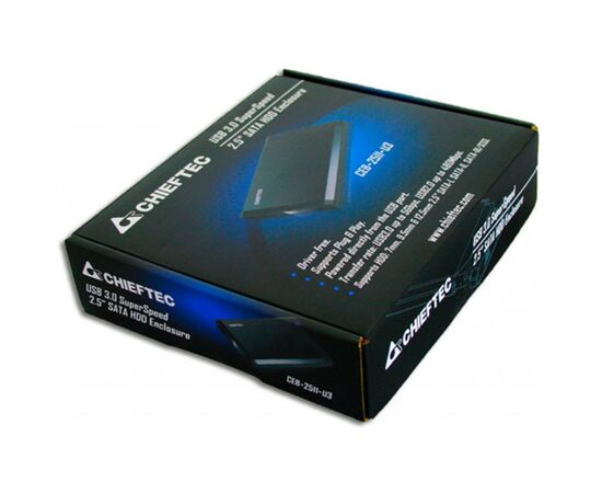 Кишеня зовнішня Chieftec CEB-2511-U3, зображення 5 Кишеня зовнішня Chieftec CEB-2511-U3, зображення 5