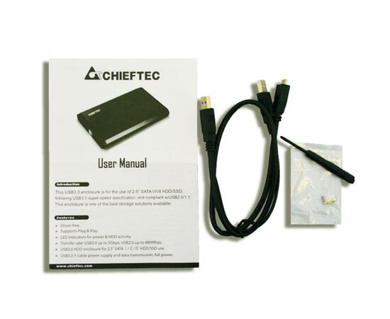 Кишеня зовнішня Chieftec CEB-2511-U3, зображення 6 Кишеня зовнішня Chieftec CEB-2511-U3, зображення 6