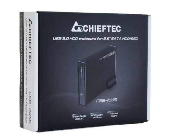 Карман внешний Chieftec CEB-7025S, изображение 6 Карман внешний Chieftec CEB-7025S, изображение 6
