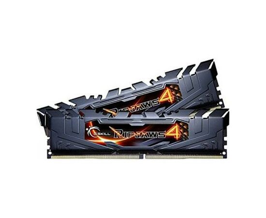 Модуль памяти для компьютера DDR4 16GB (2x8GB) 3000 MHz Ripjaws4 Black G.Skill (F4-3000C15D-16GRK), изображение 2 Модуль памяти для компьютера DDR4 16GB (2x8GB) 3000 MHz Ripjaws4 Black G.Skill (F4-3000C15D-16GRK), изображение 2