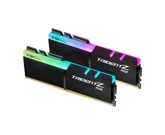 Модуль пам'яті для комп'ютера DDR4 16GB (2x8GB) 3000 MHz TridentZ RGB Black G.Skill (F4-3000C16D-16GTZR)