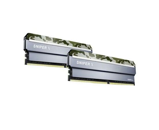 Модуль памяти для компьютера DDR4 16GB (2x8GB) 3000 MHz Sniper X G.Skill (F4-3000C16D-16GSXFB), изображение 3 Модуль памяти для компьютера DDR4 16GB (2x8GB) 3000 MHz Sniper X G.Skill (F4-3000C16D-16GSXFB), изображение 3