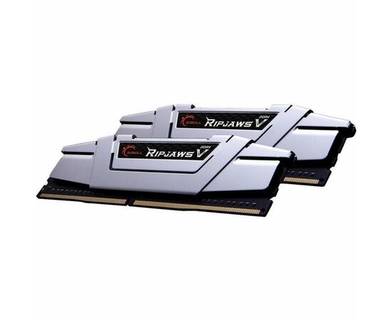 Модуль памяти для компьютера DDR4 16GB (2x8GB) 3000 MHz RipjawsV Silver G.Skill (F4-3000C15D-16GVS), изображение 3 Модуль памяти для компьютера DDR4 16GB (2x8GB) 3000 MHz RipjawsV Silver G.Skill (F4-3000C15D-16GVS), изображение 3