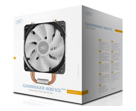 Кулер для процессора Deepcool GAMMAXX 400 V2 RED, изображение 9 Кулер для процессора Deepcool GAMMAXX 400 V2 RED, изображение 9