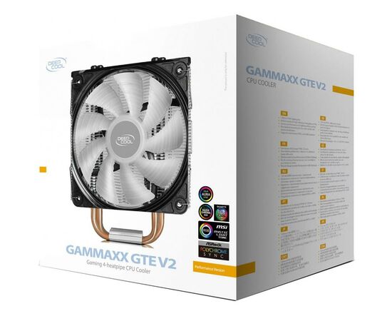Кулер для процессора Deepcool GAMMAXX GTE V2, изображение 12 Кулер для процессора Deepcool GAMMAXX GTE V2, изображение 12