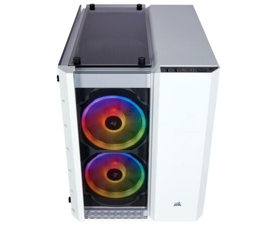 Корпус Corsair Carbide 280X RGB Tempered Glass White (CC-9011137-WW), изображение 8 Корпус Corsair Carbide 280X RGB Tempered Glass White (CC-9011137-WW), изображение 8
