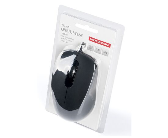Мишка Modecom MC-M10 USB Black (M-MC-0M10-100), зображення 6 Мишка Modecom MC-M10 USB Black (M-MC-0M10-100), зображення 6