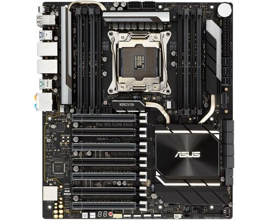 Серверна материнська плата ASUS Pro WS X299 SAGE II, зображення 2