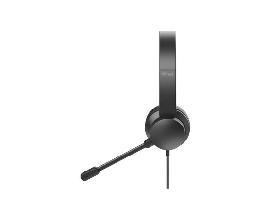 Навушники Trust Rydo On-Ear USB Headset Black (24133), зображення 4 Навушники Trust Rydo On-Ear USB Headset Black (24133), зображення 4