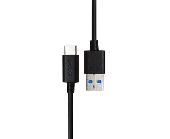 Дата кабель USB 3.0 Type-C to AM 1.0m Prolink (PB485-0100), зображення 2 Дата кабель USB 3.0 Type-C to AM 1.0m Prolink (PB485-0100), зображення 2