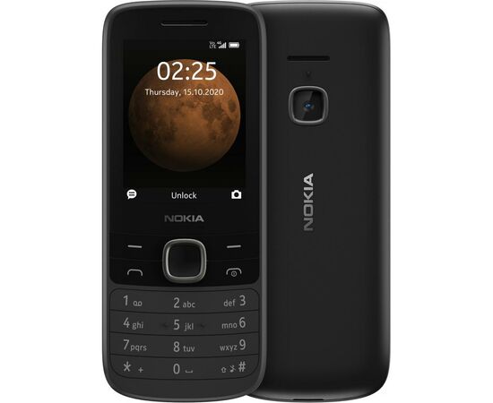 Мобільний телефон Nokia 225 4G DS Black, зображення 5 Мобільний телефон Nokia 225 4G DS Black, зображення 5