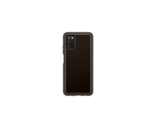 Чехол для моб. телефона Samsung Soft Clear Cover Galaxy A03s (A037) Black (EF-QA037TBEGRU), изображение 2 Чехол для моб. телефона Samsung Soft Clear Cover Galaxy A03s (A037) Black (EF-QA037TBEGRU), изображение 2
