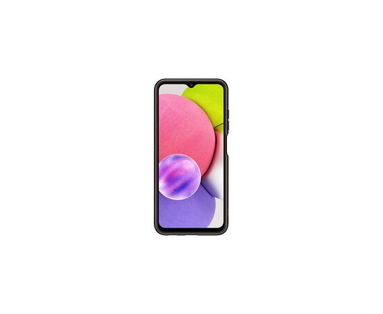 Чехол для моб. телефона Samsung Soft Clear Cover Galaxy A03s (A037) Black (EF-QA037TBEGRU), изображение 6 Чехол для моб. телефона Samsung Soft Clear Cover Galaxy A03s (A037) Black (EF-QA037TBEGRU), изображение 6
