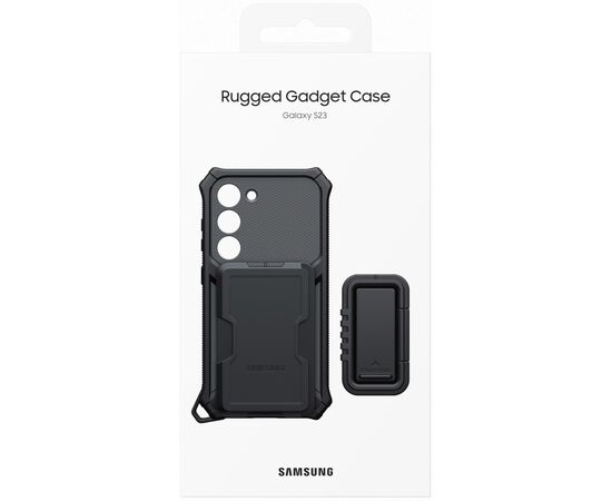 Чехол для моб. телефона Samsung Galaxy S23 Rugged Gadget Case Titan (EF-RS911CBEGRU), изображение 8 Чехол для моб. телефона Samsung Galaxy S23 Rugged Gadget Case Titan (EF-RS911CBEGRU), изображение 8