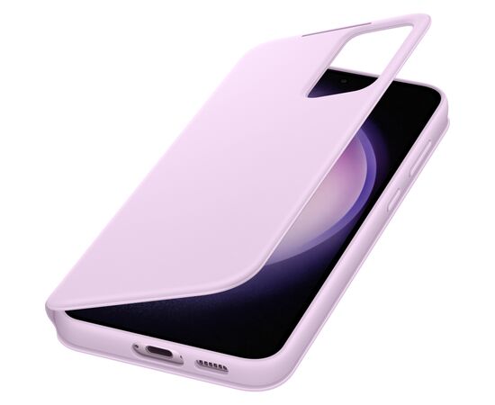 Чехол для моб. телефона Samsung Galaxy S23 Plus Smart View Wallet Case Lilac (EF-ZS916CVEGRU), изображение 4 Чехол для моб. телефона Samsung Galaxy S23 Plus Smart View Wallet Case Lilac (EF-ZS916CVEGRU), изображение 4