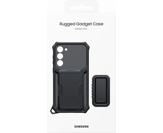 Чехол для моб. телефона Samsung Galaxy S23 Plus Rugged Gadget Case Titan (EF-RS916CBEGRU), изображение 9 Чехол для моб. телефона Samsung Galaxy S23 Plus Rugged Gadget Case Titan (EF-RS916CBEGRU), изображение 9