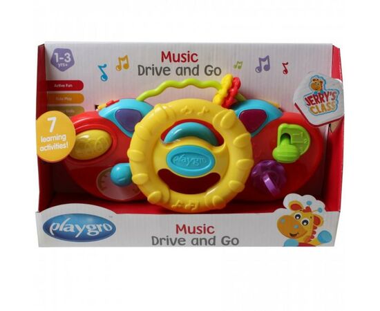 Розвиваюча іграшка Playgro Музыкальный руль (0184477)