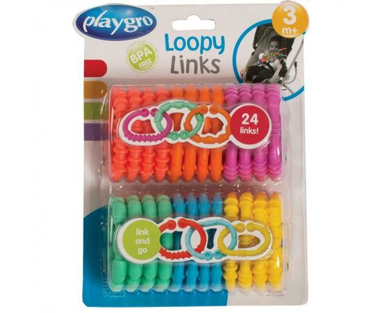 Прорезыватель Playgro Разноцветные кольца (0184556), изображение 3 Прорезыватель Playgro Разноцветные кольца (0184556), изображение 3