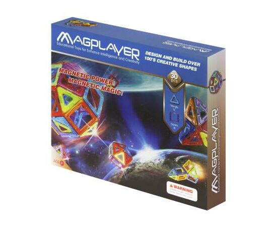 Конструктор Magplayer Набор 30 элементов (MPB-30)