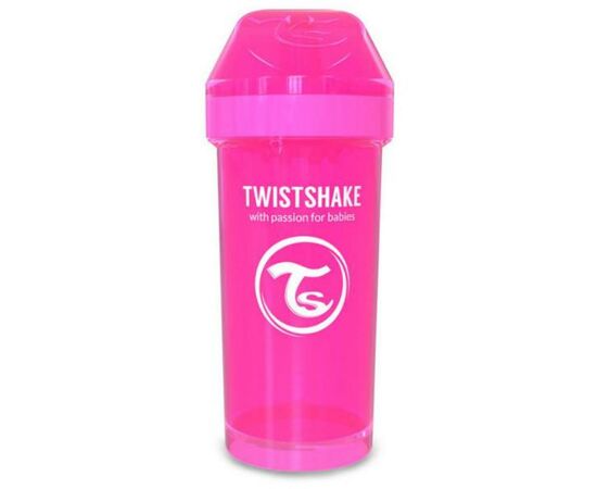 Поїльник-непроливайка Twistshake 360 мл 12+мес, розовый (78068), зображення 2 Поїльник-непроливайка Twistshake 360 мл 12+мес, розовый (78068), зображення 2
