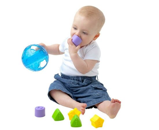 Развивающая игрушка Playgro Мячик-сортер (25234), изображение 2 Развивающая игрушка Playgro Мячик-сортер (25234), изображение 2
