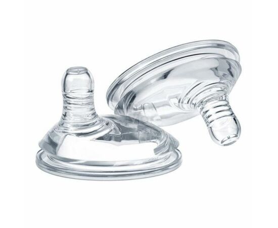 Соска Tommee Tippee ULTRA силіконова повільн. потік (2шт) (17389)