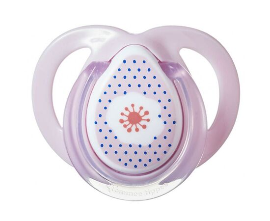 Пустышка Tommee Tippee Ортодонтическая Мода для девочек (0-6 мес) (71606)