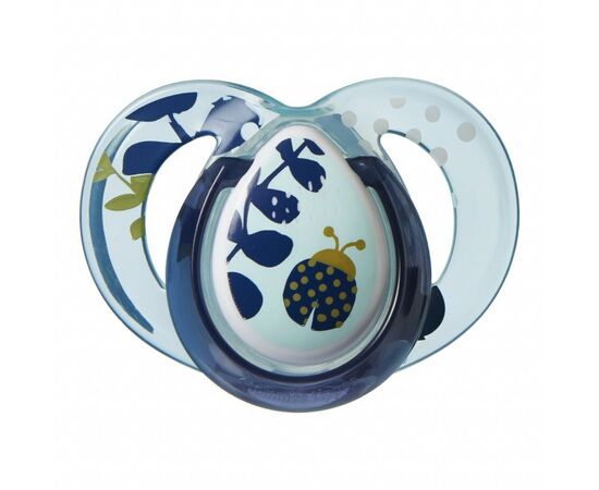 Пустышка Tommee Tippee Ортодонтическая Мода для мальчиков (6-18 мес) (71609)