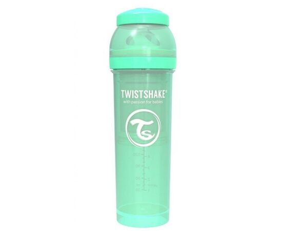 Бутылочка для кормления Twistshake антиколиковая 330 мл, мятная (69872)