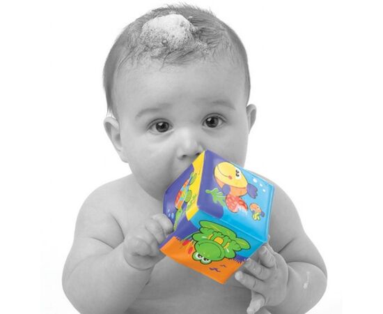 Игрушка для ванной Playgro Кубики (181170), изображение 2 Игрушка для ванной Playgro Кубики (181170), изображение 2