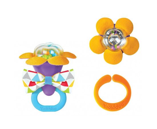 Погремушка Yookidoo Моя первая погремушка (фиолетовая) (40161), изображение 3 Погремушка Yookidoo Моя первая погремушка (фиолетовая) (40161), изображение 3
