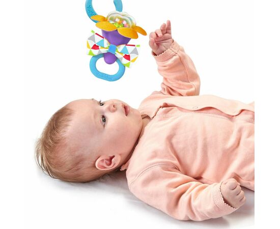 Погремушка Yookidoo Моя первая погремушка (фиолетовая) (40161), изображение 4 Погремушка Yookidoo Моя первая погремушка (фиолетовая) (40161), изображение 4