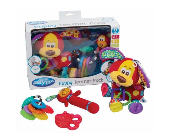 Погремушка Playgro Подарочный набор Щенок (25246)
