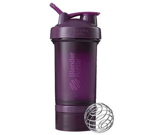 Шейкер спортивний BlenderBottle ProStak 650ml з 2-ма контейнерами Plum (PS 22oz Plum)