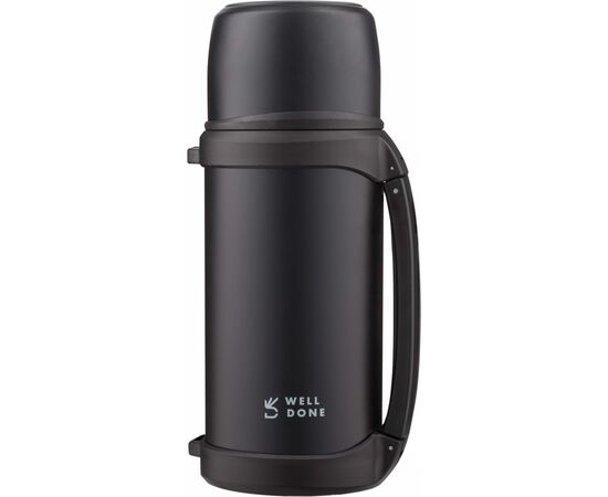 Термос Well Done 1,5 л Black (WD-7041B)