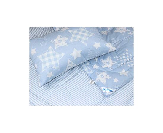 Одеяло Руно Шерстяное Blue Star голубое 172х205 см (316.116ШУ_Blue star), изображение 4 Одеяло Руно Шерстяное Blue Star голубое 172х205 см (316.116ШУ_Blue star), изображение 4