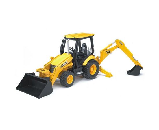 Спецтехника Bruder Дорожный погрузчик с экскаватором JCB MIDI CX М1:16 (02427)