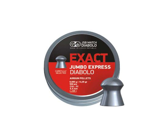 Пульки JSB Diabolo Exact Jumbo Express 5,52 мм 250 шт/уп (546277-250)