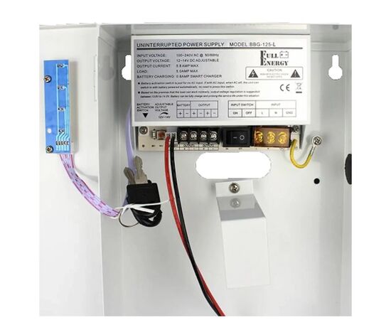 Блок питания для систем видеонаблюдения Full Energy BBG-125-L, изображение 4 Блок питания для систем видеонаблюдения Full Energy BBG-125-L, изображение 4