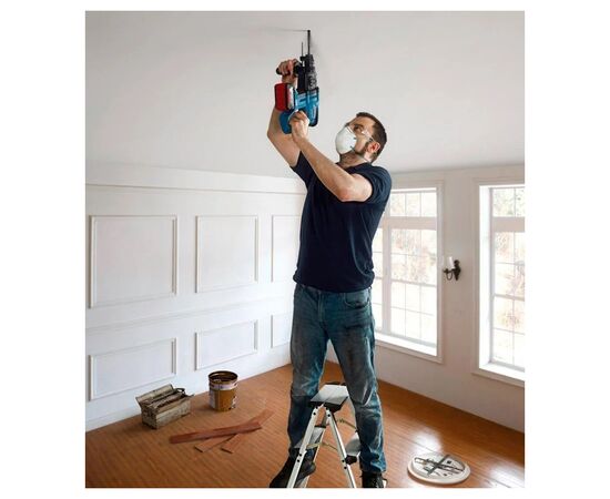 Перфоратор Bosch GBH 180-LI, 2х4Ah, 18, 2 Дж, 2.3 кг (0.611.911.121), изображение 4 Перфоратор Bosch GBH 180-LI, 2х4Ah, 18, 2 Дж, 2.3 кг (0.611.911.121), изображение 4