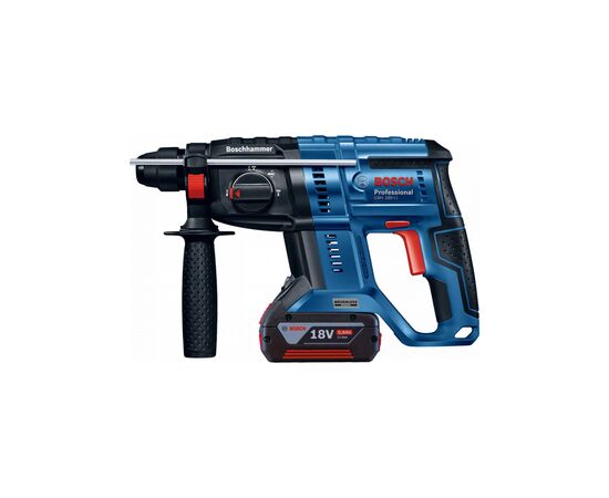 Перфоратор Bosch GBH 180-LI, 2х4Ah, 18, 2 Дж, 2.3 кг (0.611.911.121), изображение 7 Перфоратор Bosch GBH 180-LI, 2х4Ah, 18, 2 Дж, 2.3 кг (0.611.911.121), изображение 7