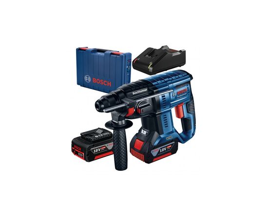 Перфоратор Bosch GBH 180-LI, 2х4Ah, 18, 2 Дж, 2.3 кг (0.611.911.121)
