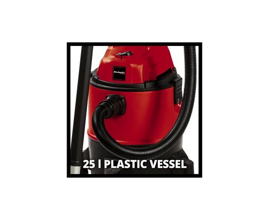 Пилосос будівельний Einhell TC-VC 1825 (2342430), зображення 2 Пилосос будівельний Einhell TC-VC 1825 (2342430), зображення 2